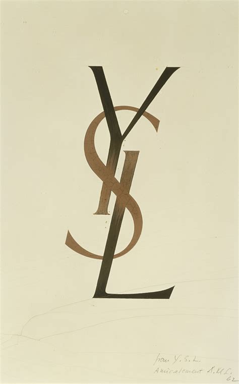 SAINT LAURENT Cassandre Logo.